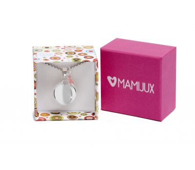 Mamijux - Cadou gravide colier Bola Pink Pacifier Harmony Ball - Mamijux