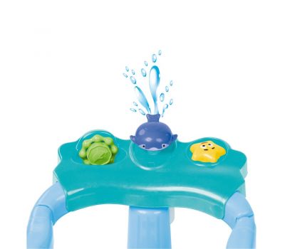 Olmitos - Scaun baie bebe cu stropitoare si jucarii albastru - Olmitos