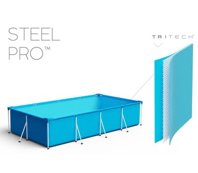 Piscina dreptunghiulara cu cadru metalic Bestway Steel Pro 259 x 170 x 61 cm - BestWay