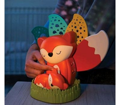 Lampa de veghe muzicala cu proiectii mobile Fox Infantino - Infantino