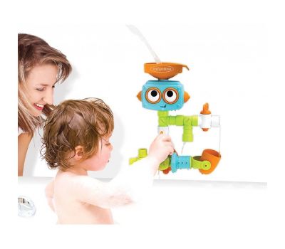 Jucarie de baie interactiva cu stropitoare Robot Infantino - Infantino