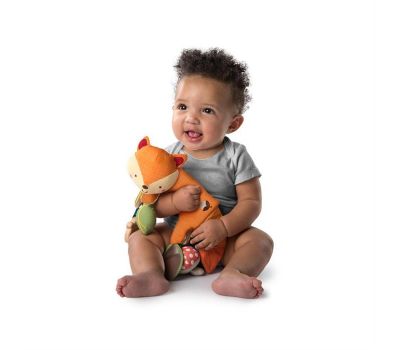 Bright Starts - Jucarie multifunctionala 2 in 1 Foxy Forest Toy Bar - Bright Starts
