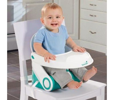 Summer Infant – Booster Sit ’n Style Alb/Turquoise - Summer Infant