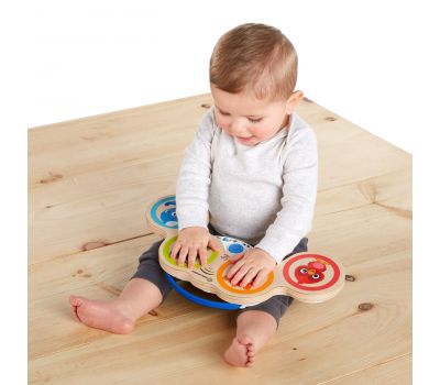 Baby Einstein – Jucarie muzicala de lemn Hape Magic Touch Drum™ - 