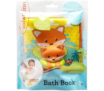 Carticica pentru baie Infantino Explore & Play Bath Book - Infantino