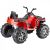 ATV Quad pentru copii 460249 Rosu 12V si radio FM - Jamara - Jamara Toys