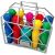 Set de bowling cu 9 popice Colour Fun - Super Plastic Toys - Super Plastic Toys