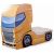 Pat camion tineret DUO SCANIA+1 Orange - Mykids - MyKids