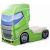 Pat camion tineret DUO SCANIA+1 Verde - Mykids - MyKids