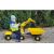 Camion cu excavator rotativ Pick Up - Super Plastic Toys - Super Plastic Toys