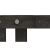 Poarta de siguranta extensibila, 64 – 100 cm, lemn negru, N93743 - Noma - Noma
