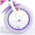 Bicicleta pentru fete 14 inch cu scaun pentru papusi roti ajutatoare si cosulet Minnie Mouse partial montata - Volare - Volare
