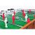 Masa de fotbal din lemn MAJ-037 50 x 90 cm, Natur cu Wenge - Ecotoys - Ecotoys