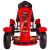 Kart cu pedale F618 Air Rosu - KidsCare - KidsCare